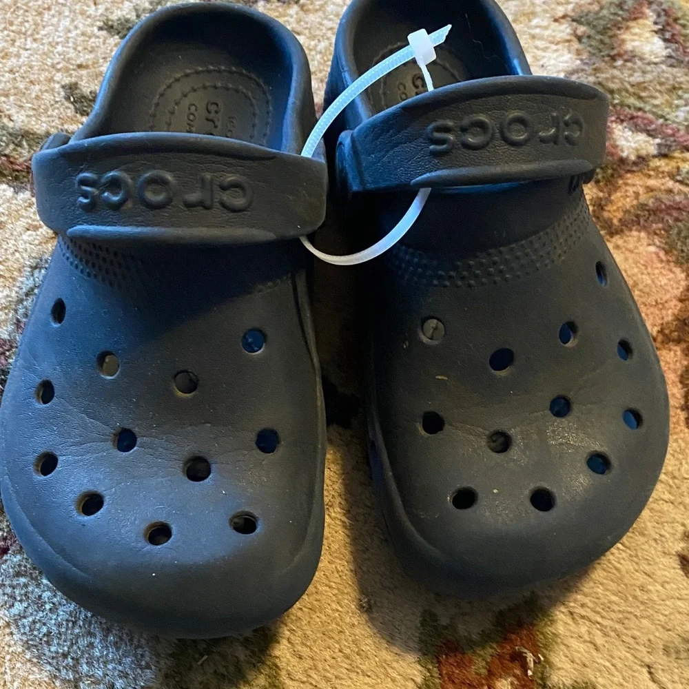 CROCS Kids' Dark Blue Clogs child 10